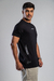T-shirt Longline Avidity Preto na internet