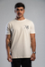 T-shirt Longline Gluttony Off White - comprar online