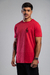 T-shirt Longline Brand Vermelho - Just Heaven Clothing