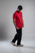 T-shirt Longline Brand Vermelho na internet