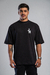 T-shirt Oversized Brand Preto - comprar online