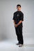 T-shirt Oversized Brand Preto - Just Heaven Clothing