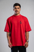 T-shirt Oversized Brand Vermelho - comprar online