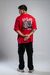 T-shirt Oversized Lazy Vermelho
