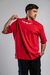 T-shirt Oversized Lazy Vermelho - comprar online