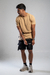 T-shirt Longline Premium Soft Touch Cappuccino - Just Heaven Clothing