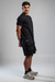T-shirt Longline Premium Soft Touch Preto na internet