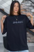 T-shirt Oversized Holy Spirit Preto na internet