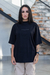 T-shirt Oversized Basic Just Heaven Preto