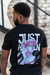 T-shirt Longline Just Heaven Statue Preto - Just Heaven Clothing