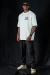 T-shirt Oversized Basic Premium Patch Off White - loja online
