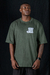 T-shirt Oversized Basic Premium Patch Mata Verde