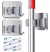 Kit 2X Suporte Vassoura Rodo Pá Pendurar + Gancho Adesivo Sem Furar Wbcom - comprar online