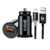 Carregador Veicular 18w Lightning Hrebos HS-308 I - comprar online