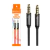 Cabo Auxiliar de Audio P2XP2 Hrebos 1M HS-332