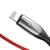 Cabo Usb baseus Lightning LED Resistente 2 Metros 1.5A - CALSP-C01 - loja online