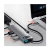 Hub Dock Station Baseus 8 Em 1 Thunderbolt Metal Glean Hdmi/RJ-45/Cartão Sd/Cartão TF/USB 3.0x3 /PD100W - WKWG000103 - comprar online