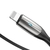 Cabo Usb baseus Lightning LED Resistente 2 Metros 1.5A - CALSP-C01