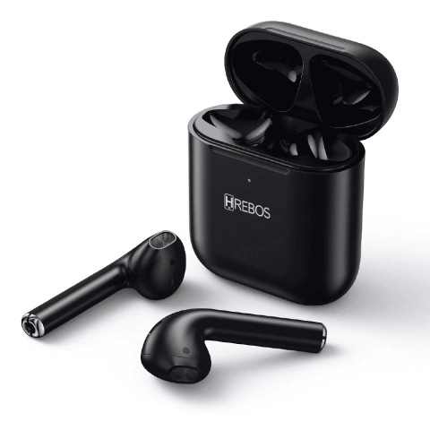 Fone De Ouvido Bluetooth Earbuds TWS Wireless Stereo Hrebos - HS-405