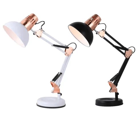 Luminária De Mesa Led Articulável Quarto Trabalho Wbcom