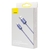 Cabo Usb Baseus Lightning Resistente 2 Metros 2.4A - CAJY000101 - Wbcom - Acessórios para Celular, Informática, Som e Vídeo