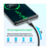 Cabo USB Tipo C Ugreen Nylon 2m 60128 na internet