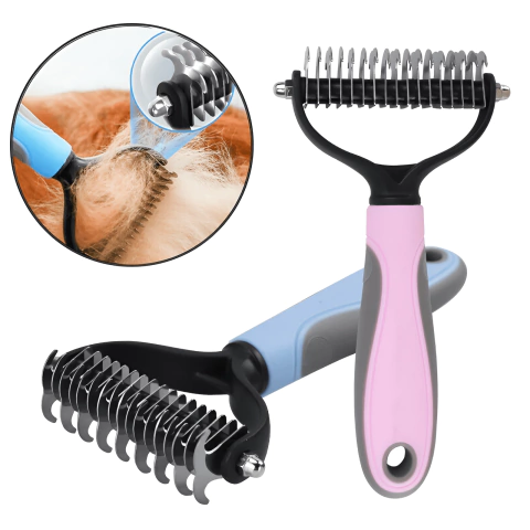 Escova Removedora Tira Pelos Dos Pets Cães E Gatos Wbcom