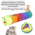 Brinquedo Interativo Pets Túnel Labirinto Para Gatos Colorido Wbcom - comprar online