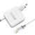 Carregador Turbo 40W Duplo USB-C Com Cabo Lightning - HS-515i - Wbcom