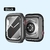 Capa Bumper Vidro Temperado Para Apple Watch Series 7 6 5 4 - loja online