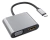 Adaptador Conversor USB Tipo C Para HDMI e VGA Wbcom - Wbcom