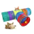 Brinquedo Para Pets Túnel Labirinto Para Gatos Colorido Wbcom - Wbcom