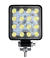 Farol Milha 16 Led 48w 12v Quadrado Off-road 6000k Wbcom