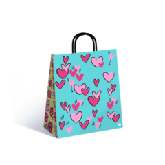 BOLSA DE PAPEL LOVE COLORS