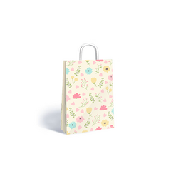 BOLSA DE PAPEL LIGHTS FLOWERS