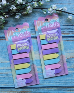 BANDERITAS MOOVING PASTEL - LD librería digital