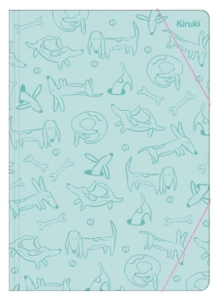 CARPETAS CON ELÁSTICO KIRUKI (OFICIO)