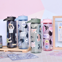 BOTELLAS PICO CON STICKERS