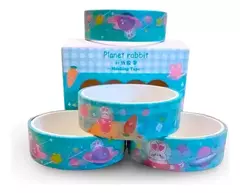 WASHI TAPE CSA PLANET RABBIT - comprar online