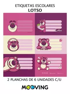 ETIQUETAS ESCOLARES MOOVING