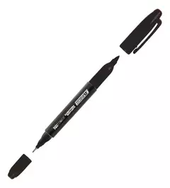 MARCADORES EZCO PERMANANTES DOBLE PUNTA - comprar online