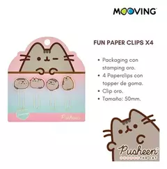 CLIPS MOOVING PUSHEEN X4 UNIDADES - comprar online