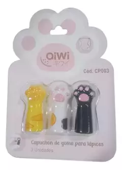 CAPUCHÓN QIWI DE GOMA PARA LÁPICES - comprar online
