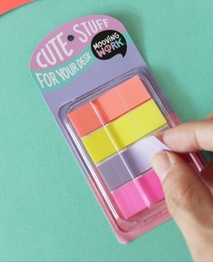 BANDERITAS MOOVING CUTE STUFF (C/DISPENSER) - tienda online