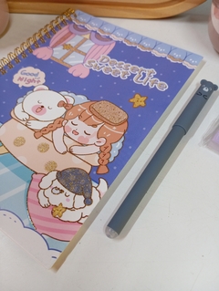 CUADERNO KAWAII FLEXIBLE
