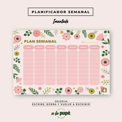 PLANIFICADOR IMANTADO SEMANAL - LD librería digital