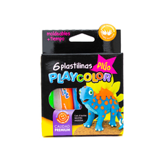 PLASTILINAS PLAYCOLOR X6