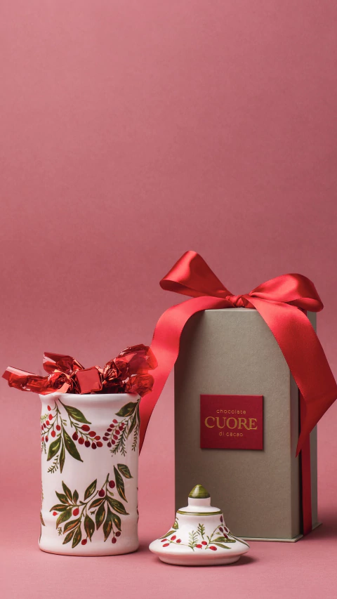 Cerâmica Pote - Bombons Gianduia Natal