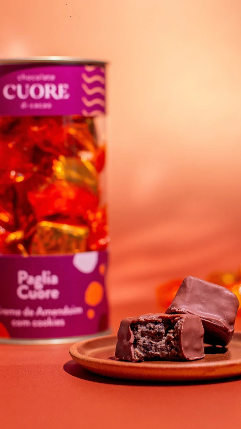 Creme de Amendoim com Cookies - Paglia Cuore - comprar online