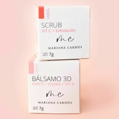 BÁLSAMO 3D + LIPS SCRUB - comprar online